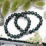 Moosachat-Armband aus 8 mm großen Perlen in AA-Qualität.