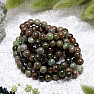 Armband aus grünen Opalperlen, 6 mm