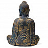 Meditierender Buddha, japanische Figur im Antik-Look