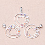 Chakra-Anhänger Herz Silber Ag 925 limitierte Kollektion L65304