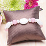 Armband aus Jade, Roségold und Perlen RB Design 155