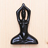 Obsidian-Dekoration Yoga für Frauen