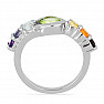 Chakra-Ring Lebensenergie Rhodium Silber Ag 925