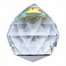 Kugel Feng Shui geschliffener Kristallregenbogen Multicolor XL