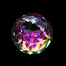 Kugel Feng Shui geschliffener Kristallregenbogen Multicolor XL