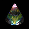 Cone Feng Shui geschliffener Kristallregenbogen Multicolor