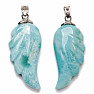 Larimar-Anhänger Wing Ag 925