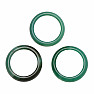 Grüner Achatring Circle