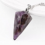 Konisches Pendel aus Amethyst