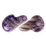 Herzform Amethyst Gua Sha