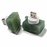 Aventurin USB-Lampe grün