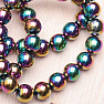 Hämatit-Regenbogenarmband aus Perlen 11 mm
