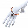 Jaspis-Mokait-Armband mit extra Perlen mit dem Baum des Lebens