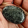 Schwarze getrommelte fossile Koralle Marokko 5
