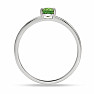 Kyanit grün geschliffener Ring Silber Ag 925 RBC309