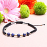 Modearmband aus Lapislazuli mit Shamballa-Verschluss