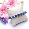 Armband aus poliertem Lapislazuli und Rocailles RB Design 139