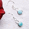 Larimar Ohrringe Silber LD 10 Ag 925