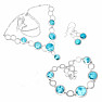 Larimar Ohrringe Silber LD 10 Ag 925