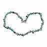 Larimar Halskette geschliffen