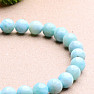 Erstklassiges Larimar-Perlenarmband