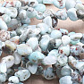 Larimar-Armband aus ovalen Steinen