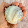 Achatgrau polierte Kugel Madagaskar 12