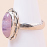 Mondstein Regenbogen rosa Ring Silber Ag 925 N-8921