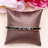 Luxus Armband Livorno Edelstahl vergoldet 20,5 cm