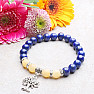 Lapislazuli mit Jade und Lebensbaum Armband RB Design 67