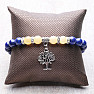 Lapislazuli mit Jade und Lebensbaum Armband RB Design 67