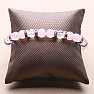 Rosa Samt-Kristallarmband RB Design 75