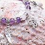 Jubiläums-Designerarmband aus Amethyst und Roségold RB Design 100