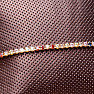 Glitzerndes Armband in Goldfarbe mit mehrfarbigem Zirkonia 25 cm