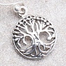 Ohrringe Lebensbaum filigran Silber Ag 925