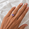 Silberring mit Amethyst