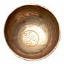 Tibetische Bronze-Klangschale OM-Symbol