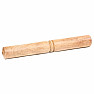 Verzierter Holzschlägel für Klangschalen 19 cm