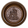 Tibetische Bronze-Klangschale Tárá 12 cm