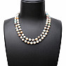 Halskette aus Amazonit-Perlen
