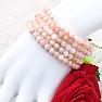 Opalrosa Armband extra geschliffene Perlen in AA-Qualität