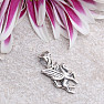 Anhänger Pegasus geflügeltes Pferd Silber Ag 925