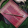 Zauberstift. Bedeutende Signatur mit Rosenquarz