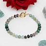 Moosachat Armband Mix aus Halbedelsteinen
