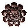 Metallständer für Räucherstäbchen Lotusblume