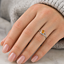 Silberring mit Citrin
