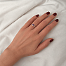 Silberring mit Amethyst