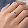 Silberring mit Amethyst