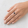 Silberring mit Onyx