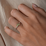 Silberring mit Olivin